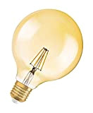 Osram Lampada LED, Vintage E27, 4.5 W, Globo, Equivalente a 36W