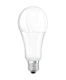 OSRAM - Lampadina LED dimmerabile con attacco E27, bianco caldo (2700 K), forma classica, 20 W, ricambio per lampadina da ...