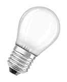 Osram Lampadine LED Sfera, 4W Equivalenti 40W, Attacco E27, Luce Calda 2700K, Confezione da 3