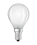Osram LED Base Classic Lampada P / LED E14, 4 W, 40 W di ricambio, Warm White, 2 pezzi