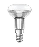 Osram LED Lampada non riflettore, Star R50, Attacco: E14, Bianco Caldo, 2700 Kelvin, 2.6 W, 210 lumen, Confezione da 2