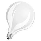 OSRAM LED Star GLOBE125, lampada LED a filamento opaco a forma di globo con diametro di 125 mm, base E27, ...