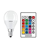 Osram Retrofit RGBW Lampade con Telecomando Lampadina LED, Attacco: E14, Bianco Caldo - Bianco Freddo, 2700 K, 4 W, Equivalenti ...