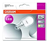 Osram Star T26 Lampadina LED, E14, Plastica, Smerigliata, Luce Calda, 2.3 W, Confezione Singola, dritta