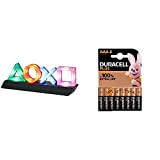 Paladone PP4140PS Lampada Playstation Icons + Duracell LR03 MN2400 Plus AAA, Batterie Ministilo Alcaline