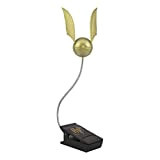 Paladone PP5555HP Golden Snitch Lumi Clip - Comoda luce da lettura a tema Harry Potter, doppia alimentata da batterie o ...