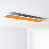 Pannello LED da soffitto, 120 x 30 cm, cambiamento cromatico RGB, con telecomando, 1 x 40 Watt LED integrato, 1 ...