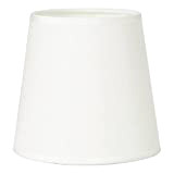 Paralume piccolo comodino in puro colore, coprilampada decorativo stile semplice, per lampada da tavolo Lampadina a vite E14(Beige)