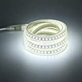 pcning IP67 Impermeabile 5730 2M Flessibile LED Striscia Bianco Freddo 6000K , 120 LED per Metro Nastri 2 Metri (Bianco ...