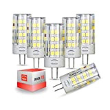 PEGASO - SET di 6 LAMPADINE LED BISPINA G4 - AC 220/240V - 5.5W EQUIVALENTI A 42W DELLA LAMPADINA ALOGENA ...