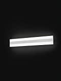 PERENZ Lampada da parete LED 30W 1800Lm 3000K Applique rettangolare in Metallo e Plexiglass Misure LxHxP 60x10x5,5 cm