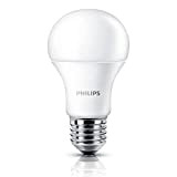 Philips Lampadina LED, Attacco E27, Luce Bianco Freddo 6500°K, 9W equivalente a 60W, 230V Lumen 806 Modello 2015 [Classe di ...