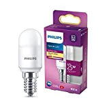Philips LED Lampadina Tubolare, Equivalente a 25W, Attacco E14, Luce Bianca Calda, 2700K, non Dimmerabile