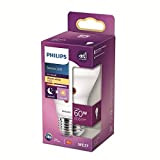 Philips Lighting Lampadina LED con Sensore Crepuscolare, Equivalente a 60W, Attacco E27, non Dimmerabile, Luce Bianca Calda