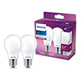 Philips Lighting Lampadina LED Goccia, 2 Pezzi, Equivalente a 60W, Attacco E27, Luce Bianca Fredda, non Dimmerabile
