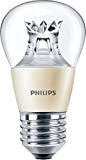 Philips Master LED Luster 45360500 - Lampadina a LED, 6-40 W, 827 E27 P48 Dimtone, colore: Trasparente, bianco, Confezione da ...