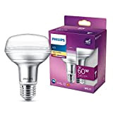 Philips Riflettore LED, Equivalente a 60W, Attacco E27, Luce Bianca Calda, non Dimmerabile
