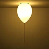 Plafoniere a LED Moderne, Lampada da Soffitto a Forma di Palloncino a Forma di Palloncino Romantico Caldo E27 Lampada da ...