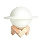 Proiettore Galassia Coquimbo 3D Stampa Saturn Lampada Della Decorazione Domestica Camera da letto LED luce notturna con telecomando per il ...