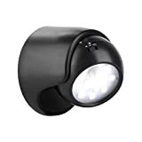 Proxinova Faretto LED da Esterno con Sfera Estraibile, Rotazione 360°, a Batterie, Faretti LED Esterno con Sensore di Movimento PIR, ...