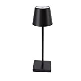Pwshymi Lampada tattile a LED, portatile, ad alta luminosità, per evitare scivolamenti inferiori, lampada da tavolo senza fili, moderna, ergonomica, ...