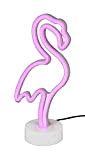 Reality Leuchten Flamingo Lampada da Tavolo 1.8 W, Bianco
