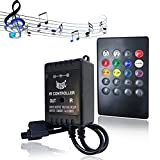 RGB Controller EPBOWPT 20 Keys LED RGB Strip IR Remote Music Controller Telecomando Controllo periferica per 5 m 3528/5050 SMD ...