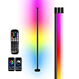 RGBW Lampada LED da Terra con Telecomando e Controllo Bluetooth APP, Piantana da Terra con 3000K Bianco Caldo Dimmerabile per ...