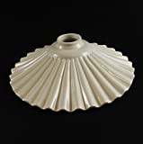 Ricambio paralume piatto in ceramica per lampadario lampada a sospensione classico rustico country - VARIE DIMENSIONI - 28,5 cm