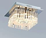 SAINT MOSSI Lampadario moderno cristallo lampadario soggiorno lampadario camera letto modern, Larghezza 30 cm, Altezza 20 cm