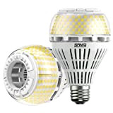 SANSI 27W (250W equivalenti) Lampadine a LED a Risparmio Energetico, Lampadina E27 luminose 4000lm, 5000K Luce Bianco Freddo, Non Dimmerabile, ...