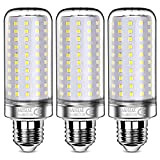 SAUGLAE Lampadine LED da 26W, 200W Lampadine a Incandescenza Equivalenti, Bianco Naturale 4000K, 3000Lm, E27 Lampadine a Vite Edison, 3 ...