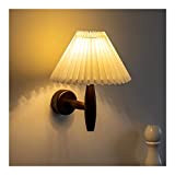 Sconcetto da parete interno vintage lampada da parete for cavo europeo Lampada in legno E27 Accensione for capezzale, hotel, soggiorno, ...