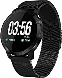 Screen Ladies Smartwatch CF18 Men s Smart Watch Waterproof IP67 Blood Pressure Tracker Fashion Men s Sports Mode Watch (Color ...