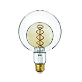 SD LUX Lampadina LED dimmerabile Vintage Globe Lampadina decorativa G125 E27 6W 400LM (equivalente a 60 W) ES 2700K bianco ...
