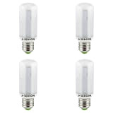 SEBSON® 4x E27 8W Lampadina LED (pari a 60W), 810 lumen, bianco caldo, angolo di diffusione di 280°