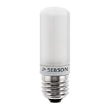 SEBSON® E27 4W Lampadina LED (pari a 35W), 400 lumen, bianco caldo, LED SMD, angolo di diffusione di 280°, smerigliata