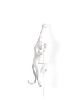 SELETTI Primate Lighting Monkey Lamps, Hanging Seletti White