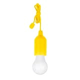 Shop Story – Lampadina colorata a LED da appendere, si illumina con un clic e non riscalda, Handy Light Yellow, colore giallo