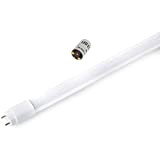 SIGMALED LIGHTING - TUBO LED T8 G13 60cm 9W PROFESSIONALE - Alta efficienza 1170lm (130lm/W) - Luce bianca FREDDA 6000K ...