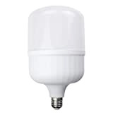 Sim Gold Leaf - 38 W E27, lampadine LED a risparmio energetico, 6000 K bianco equivalente 300 W, potente incandescenza ...