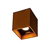 SLV lampada a plafone da parete RUSTY® UP/DOWN WL / stradelli, ingressi, faretto LED esterno, lampada a plafone da esterno, ...
