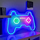 SOLIDEE Gioco Insegne al Neon Led Gaming Neon Lettere Insegna Luminose Neon Muro Art Lampada Neon Alimentata a USB per ...