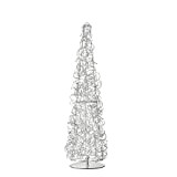 SOMPEX – Lampada a filamento in alluminio argentato 100 cm Curly