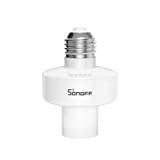 Sonoff Slampher R2 433 MHz RF & WiFi Smart Lampadina Holder per Smart Home, compatibile con Alexa e Google Assistant