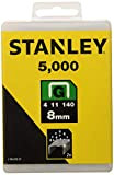 Stanley 1-TRA705-5T - Set di graffette robuste tipo G, 8 mm, 5000 pz.