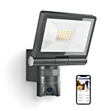 Steinel XLED CAM 1 SC - Lampada per fotocamera da esterno, telecamera di sorveglianza, interfono, sensore di movimento a infrarossi ...