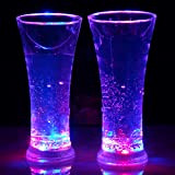 Tazza Luminosa, Tazza Luminosa a LED Colorata Tazza Luminosa a induzione d'Acqua a induzione Bicchieri da Vino (colorato)
