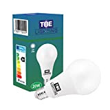 TBE Lighting Lampadina LED A80 da 20 W, attacco a vite standard E27, equivalente a 150 W, lampadina LED A80, ...