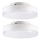 TBE Lighting Lampadine LED GX53 5 W, confezione da 2 riflettori, non dimmerabili, angolo di proiezione 120°, bianco caldo, 3000 ...